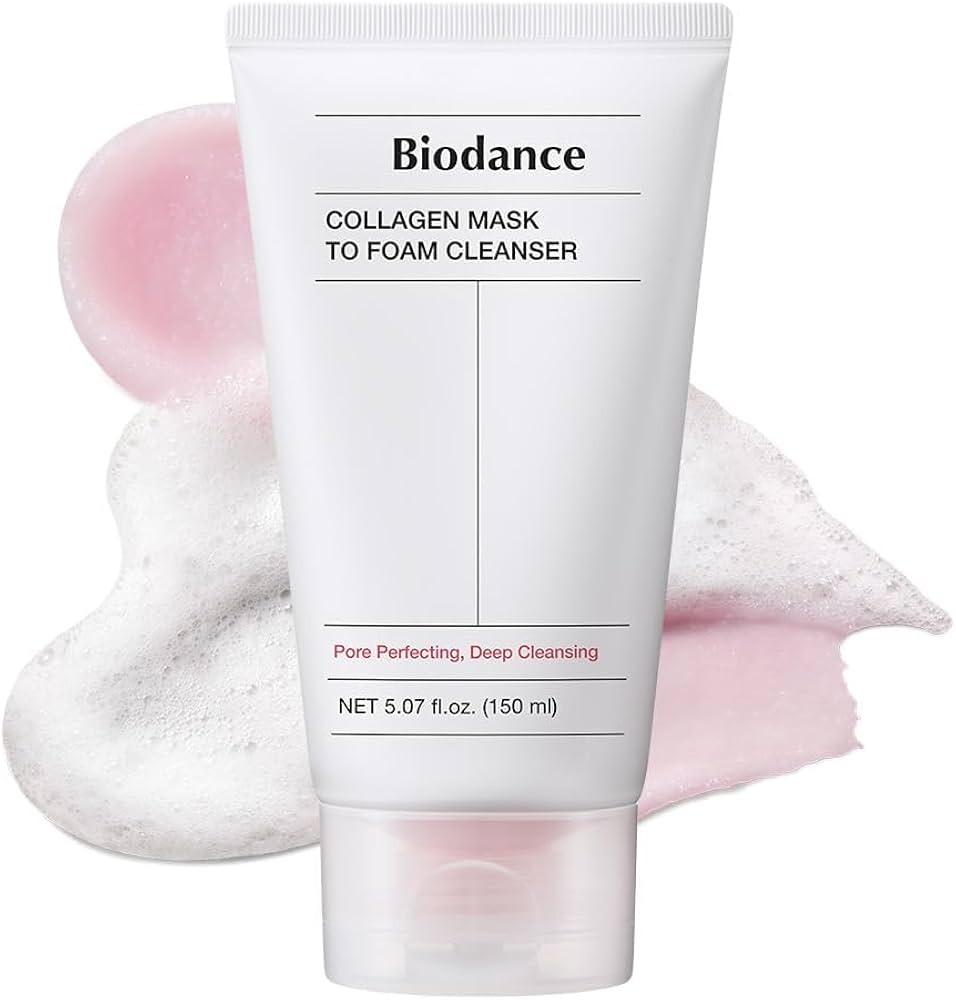 Biodance Collagen Mask to Foam Cleanser