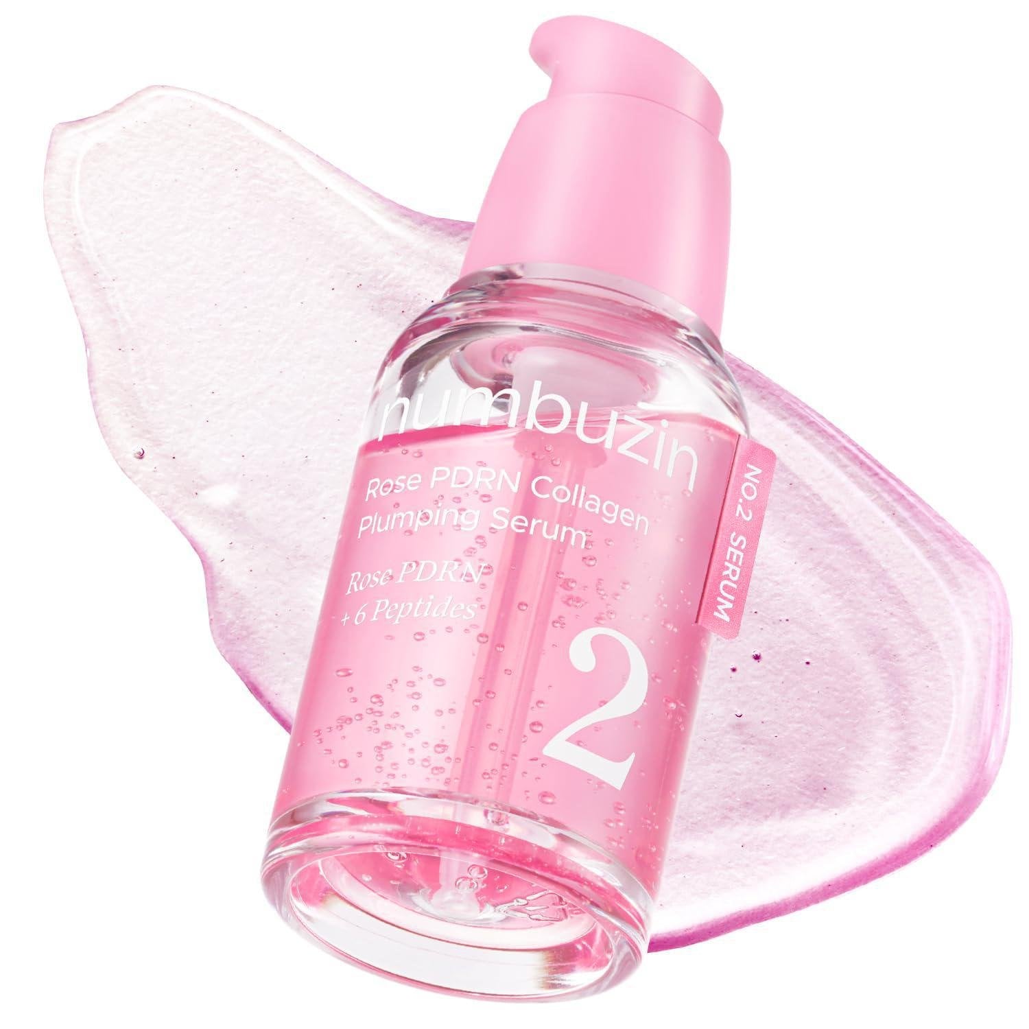 Numbuzin No. 2 Rose PDRN Collagen Plumping Serum