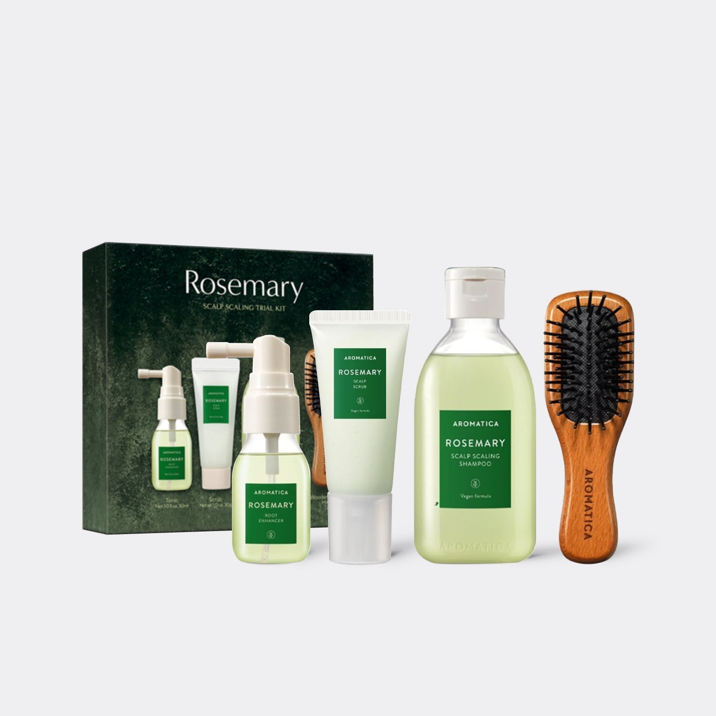 Aromatica Rosemary Scalp Scaling Trial Kit