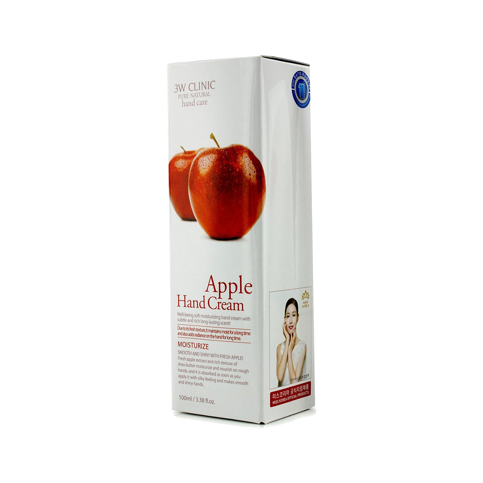 3W CLINIC Moisturizing Apple Hand Cream