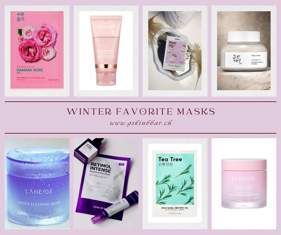 gesichtsmasken face masks kroean skincare