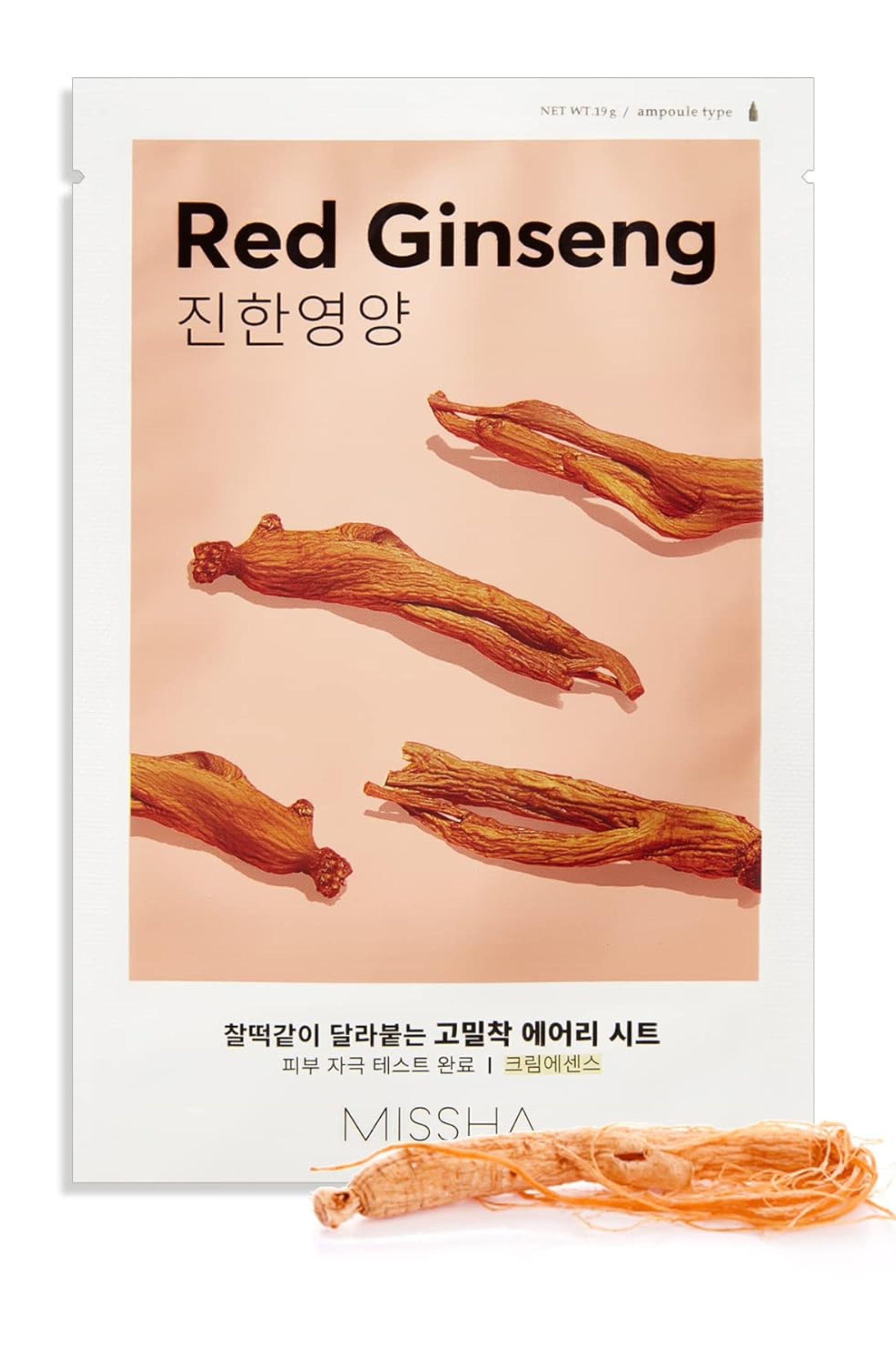 Missha Airy Fit Sheet Mask Ginger