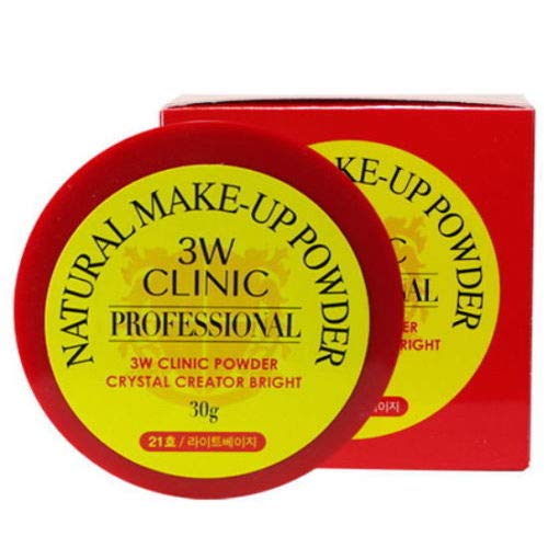 3W CLINIC Natural Make-Up Powder 21 Light Beige