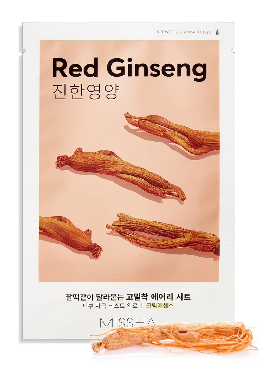 Missha Airy Fit Sheet Mask Red Ginseng