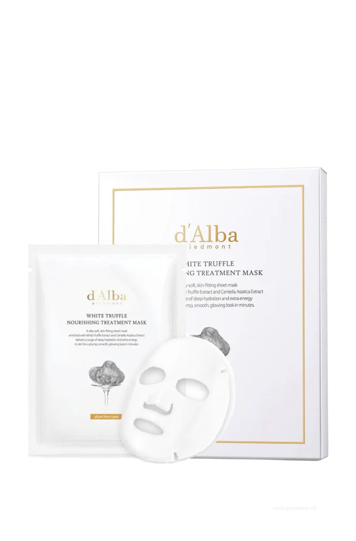 D'Alba White Truffle Nourishing Treatment Mask 5 Masks – Gentle Skin ...