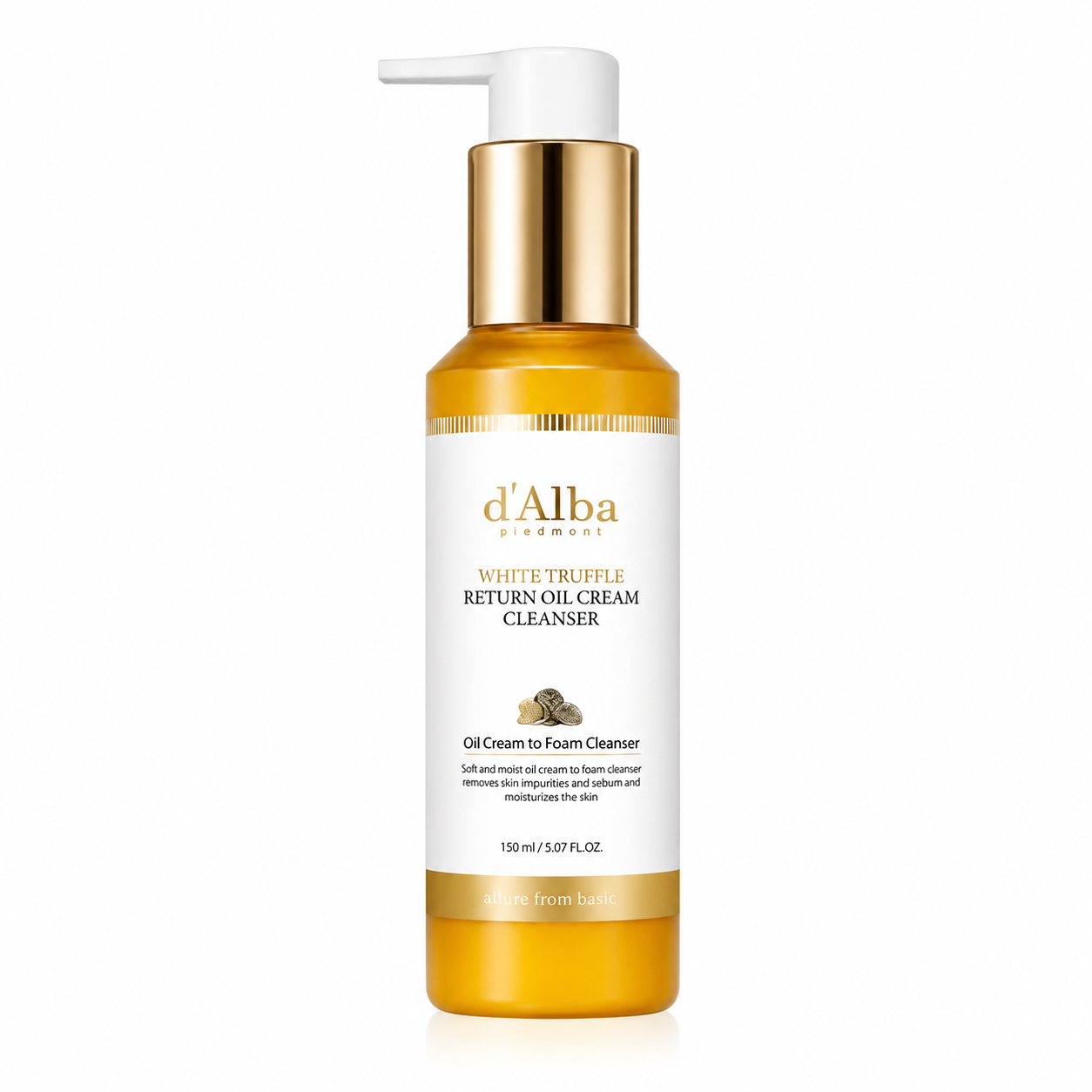 D'Alba White Truffle Return Oil Cream Cleanser