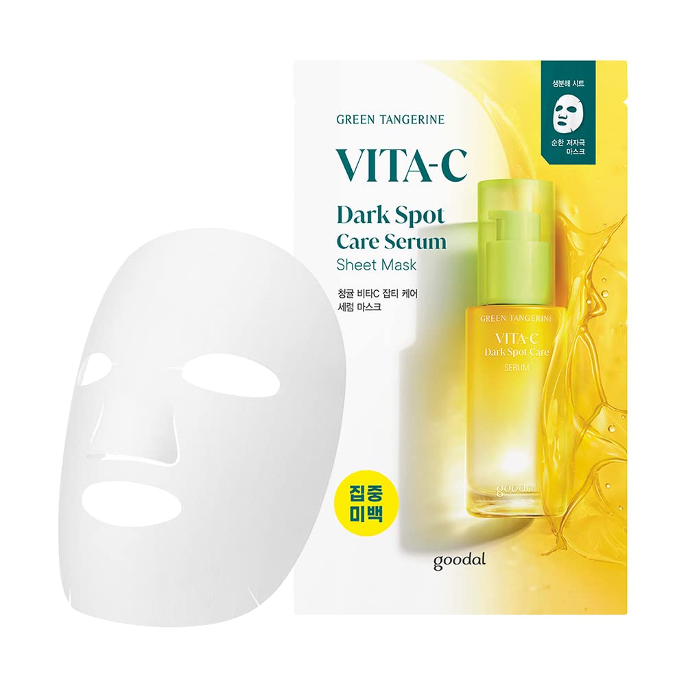 vitamin c dark spot sheet mask