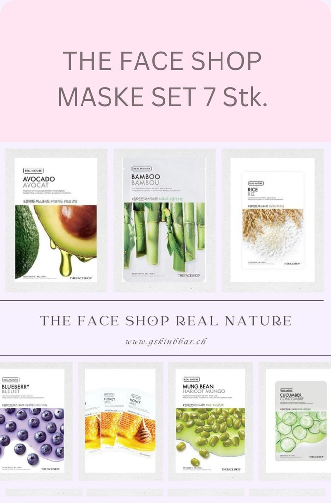 the face shop maske set