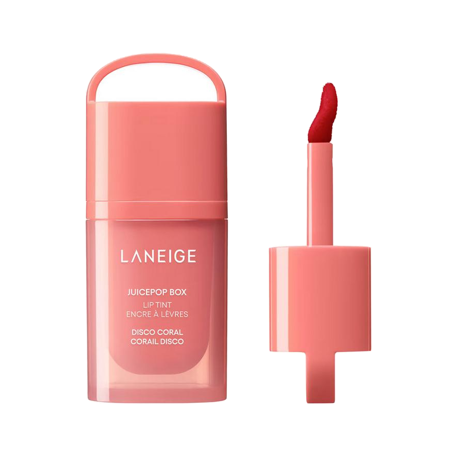 LANEIGE Juicepop Box Lip Tint Disco Coral