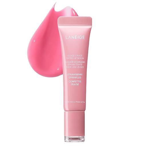 LANEIGE Glaze Craze Tinted Lip Serum Strawberry Sprinkle