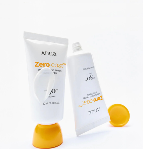 Anua Zero-Cast Moisturizing Finish Sunscreen