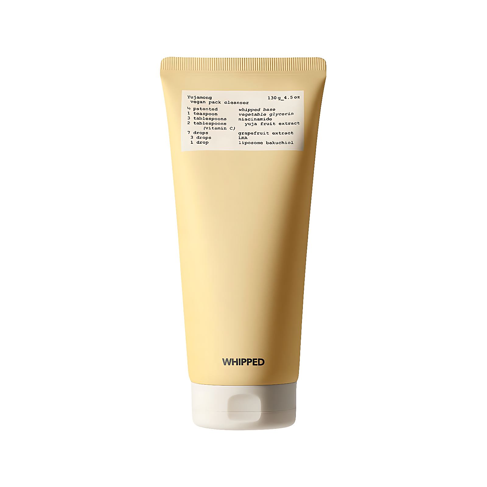 Whipped Yujamong Vegan Pack Cleanser Jumbo