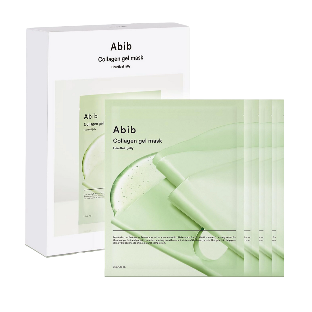 Abib Collagen Gel Mask Heartleaf Jelly 4 masks