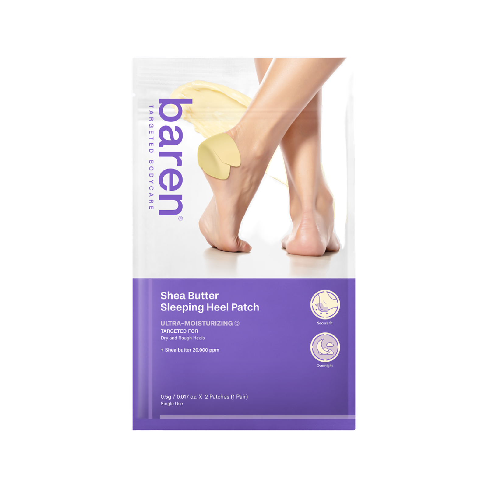 baren Shea Butter Sleeping Heel Patch