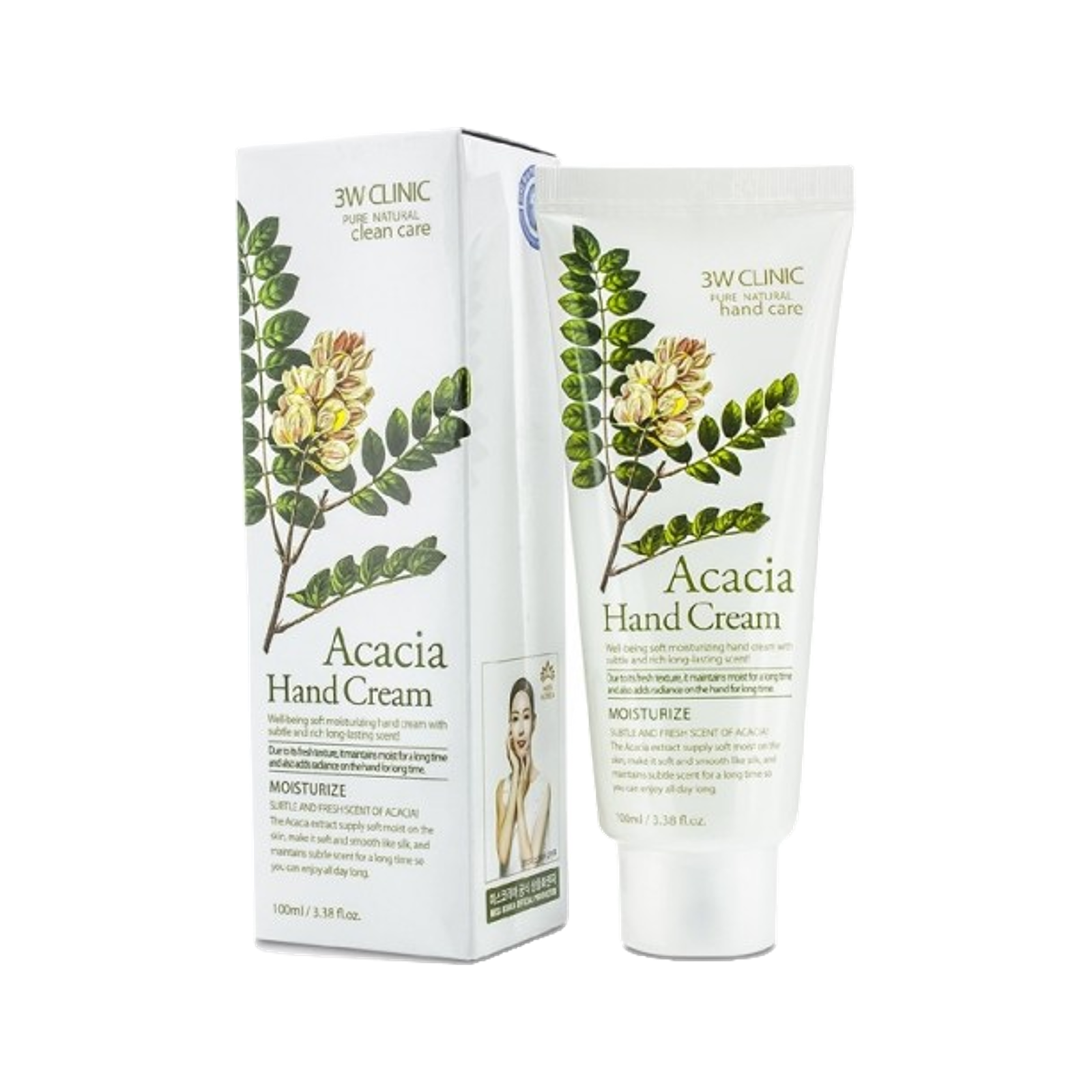 3W CLINIC Moisturizing Acacia Hand Cream
