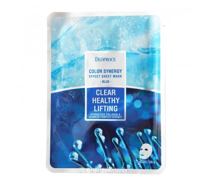 Color Synergy Effect Sheet Mask Blue