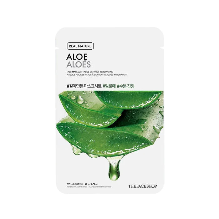 Real Nature Sheet Mask with Aloe