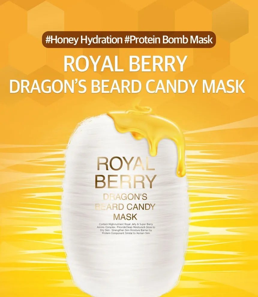 Royal Berry Dragons Beard Candy Mask