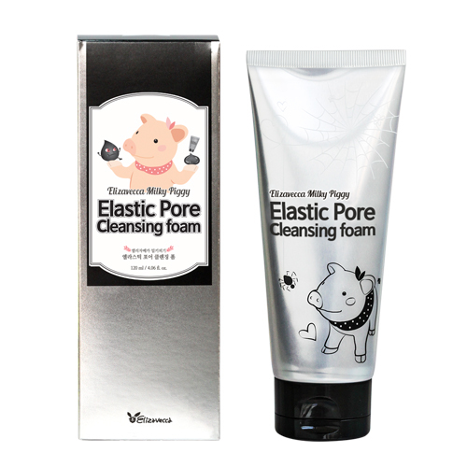 Milky Piggy foam cleaner with charcoal