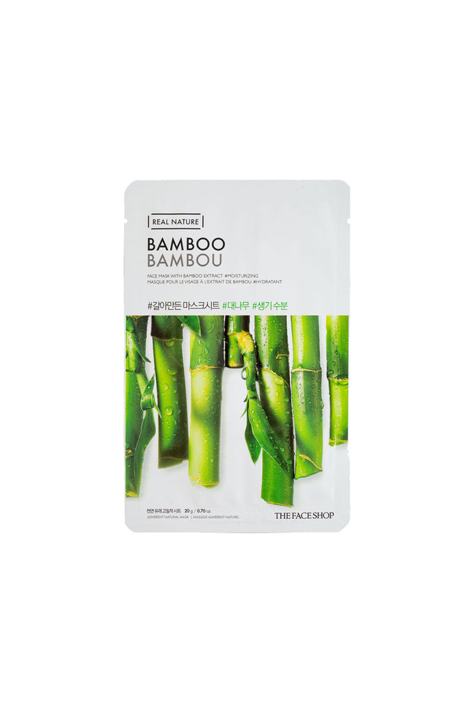 Real Nature Face Mask with Bamboo Extract 