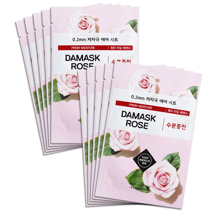 0.2mm Therapy Air Mask Damask Rose 10er Paket