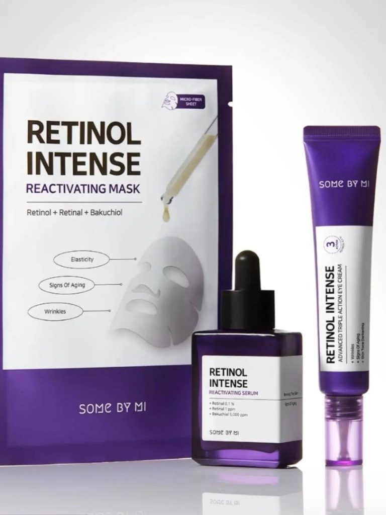 retinol serum mask eye cream